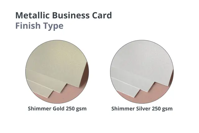 Metallic Business Card