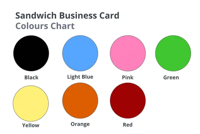 Sandwich Business Card