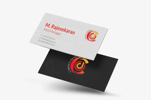 Textured Business Card