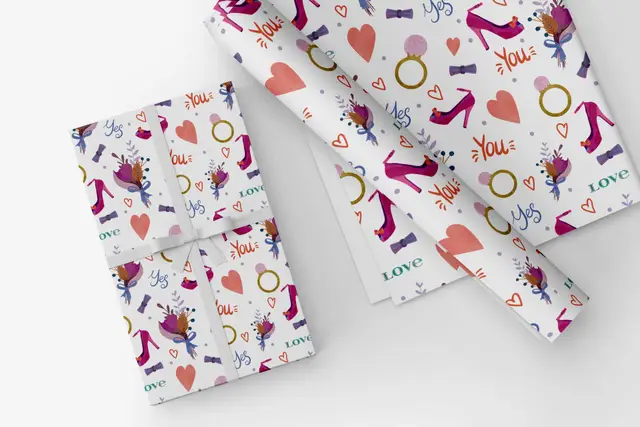 Custom Gift Wrapping Papers