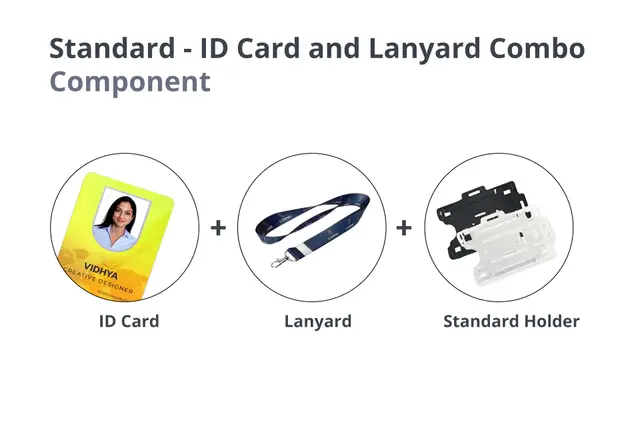 Standard - ID Card and Lanyard Combo