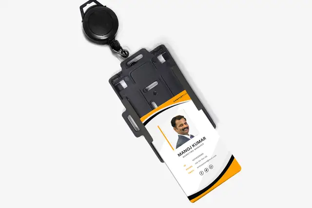 ID Card and Standard Holder Combo