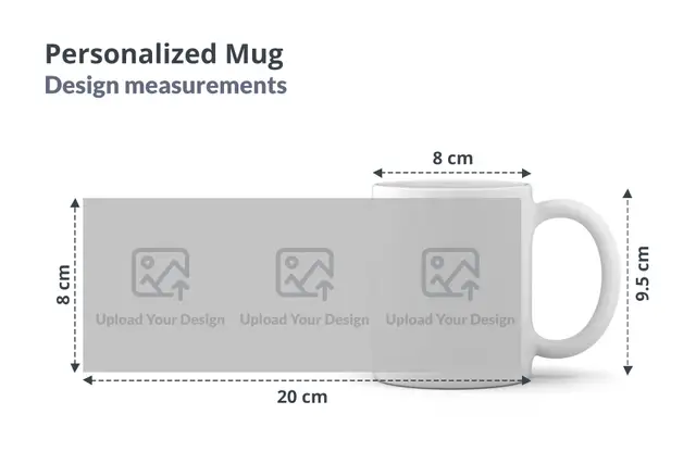 Personalized White Photo Mug