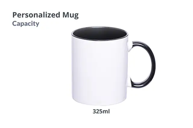 Personalized  Inner Coloured Mug
