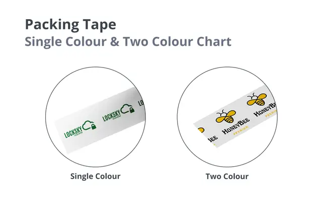 Two Colour Printed Tapes