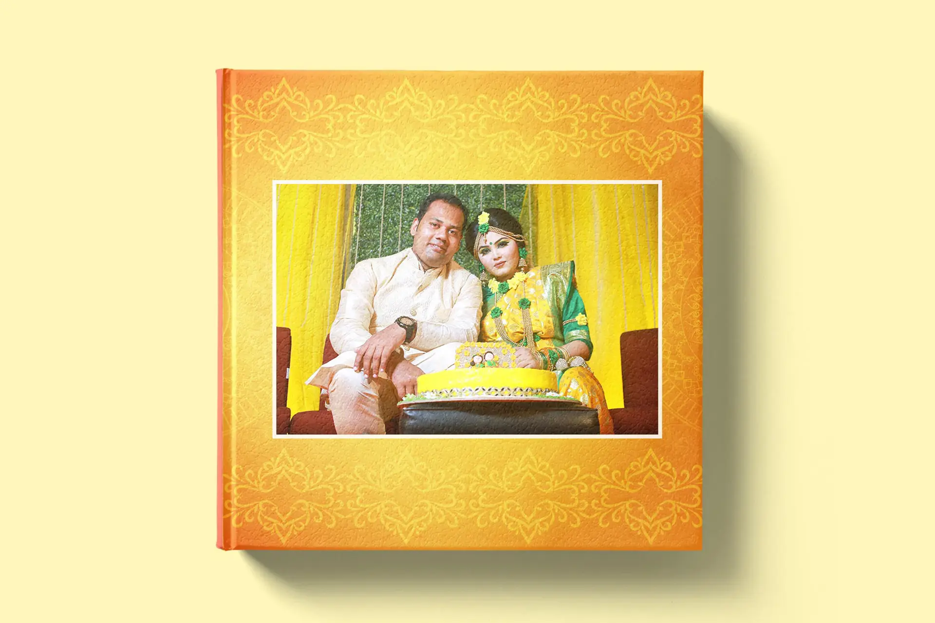 Yellow Tradition Wedding Photo Books