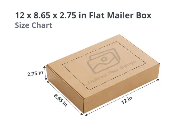 Large Flat Mailer Box