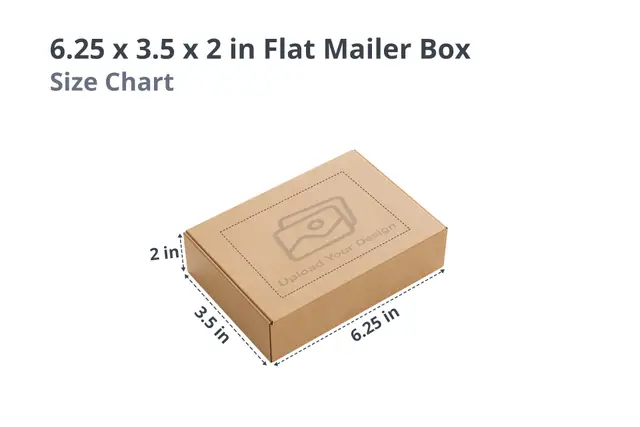 Xtra Small Flat Mailer Box