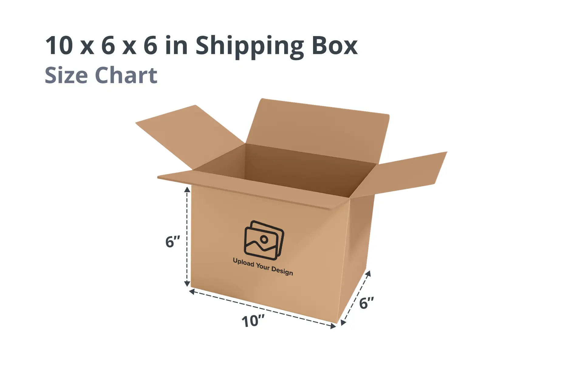 10 x 6 x 6 in Shipping Box