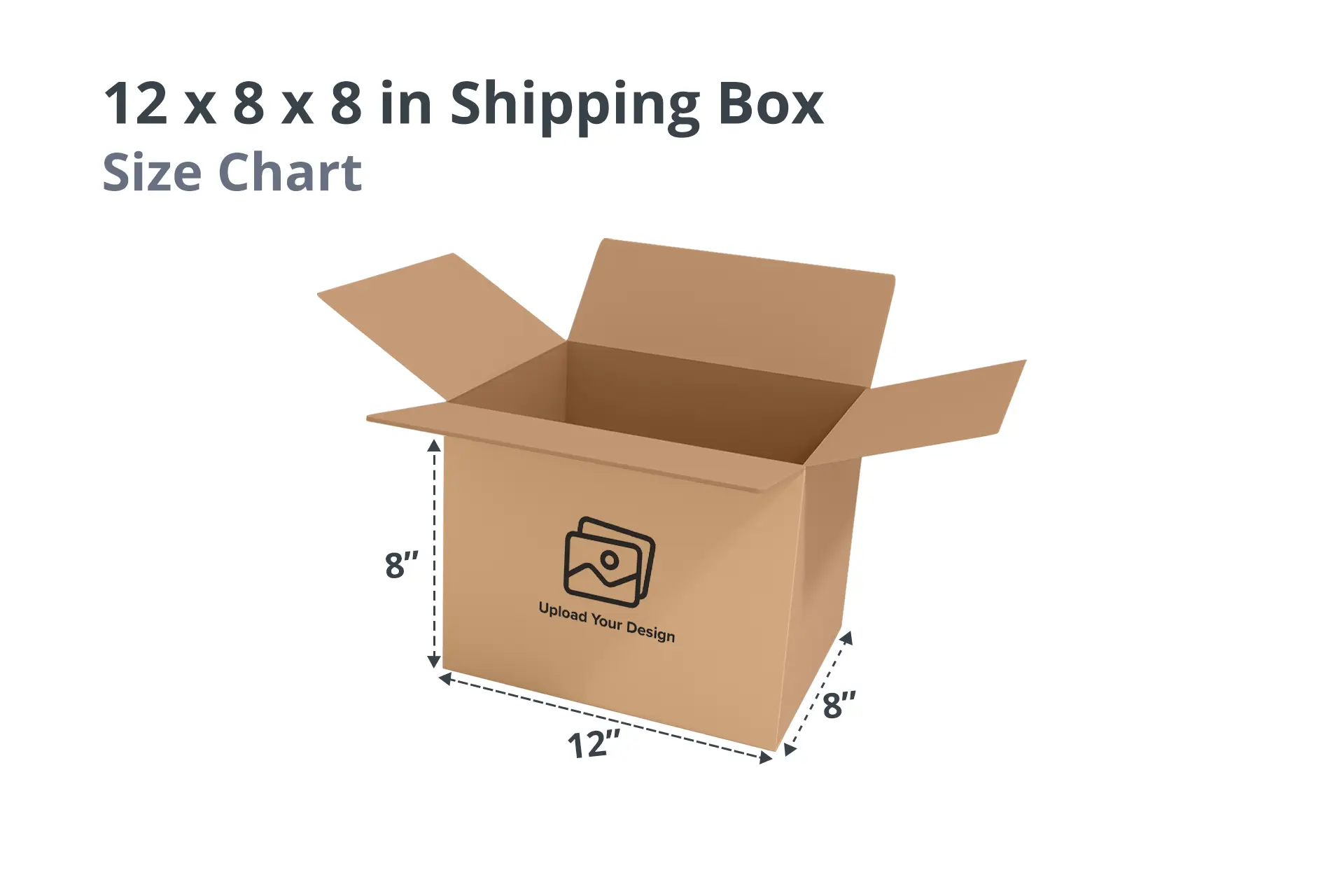 12 x 8 x 8 in Shipping Box