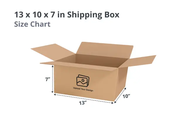 13 x 10 x 7 in Shipping Box