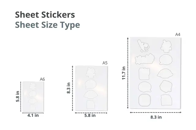 Custom Printed Sheet Stickers