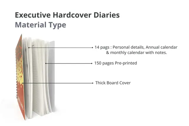 Executive Hardcover Diaries