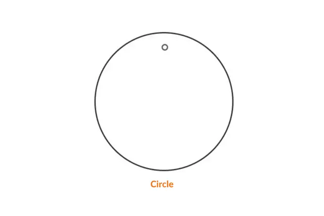 Circle Keychain