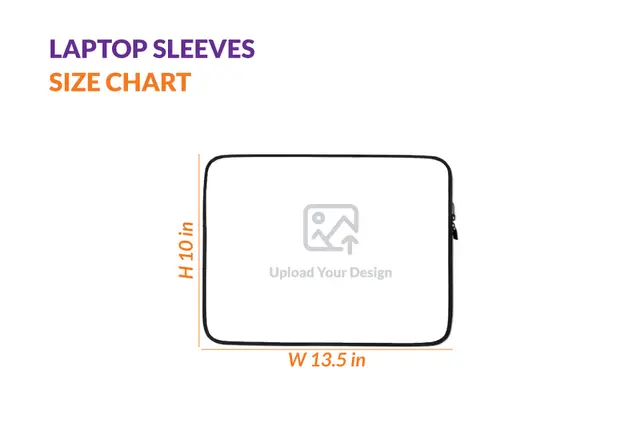 13.5 inches Personalized Laptop Sleeve (Medium)