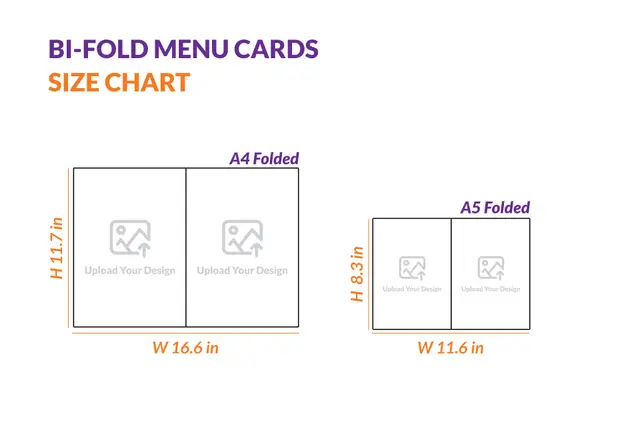 Bi-fold Menu Cards