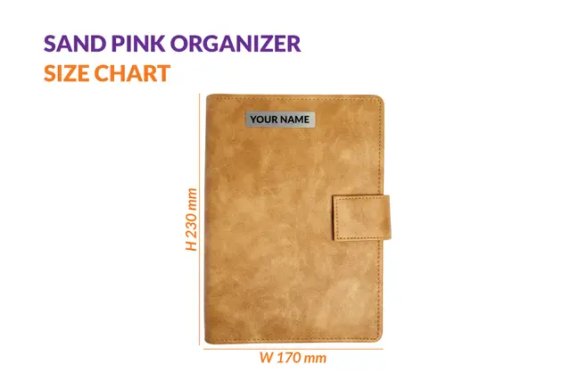 Sand Pink Organizer