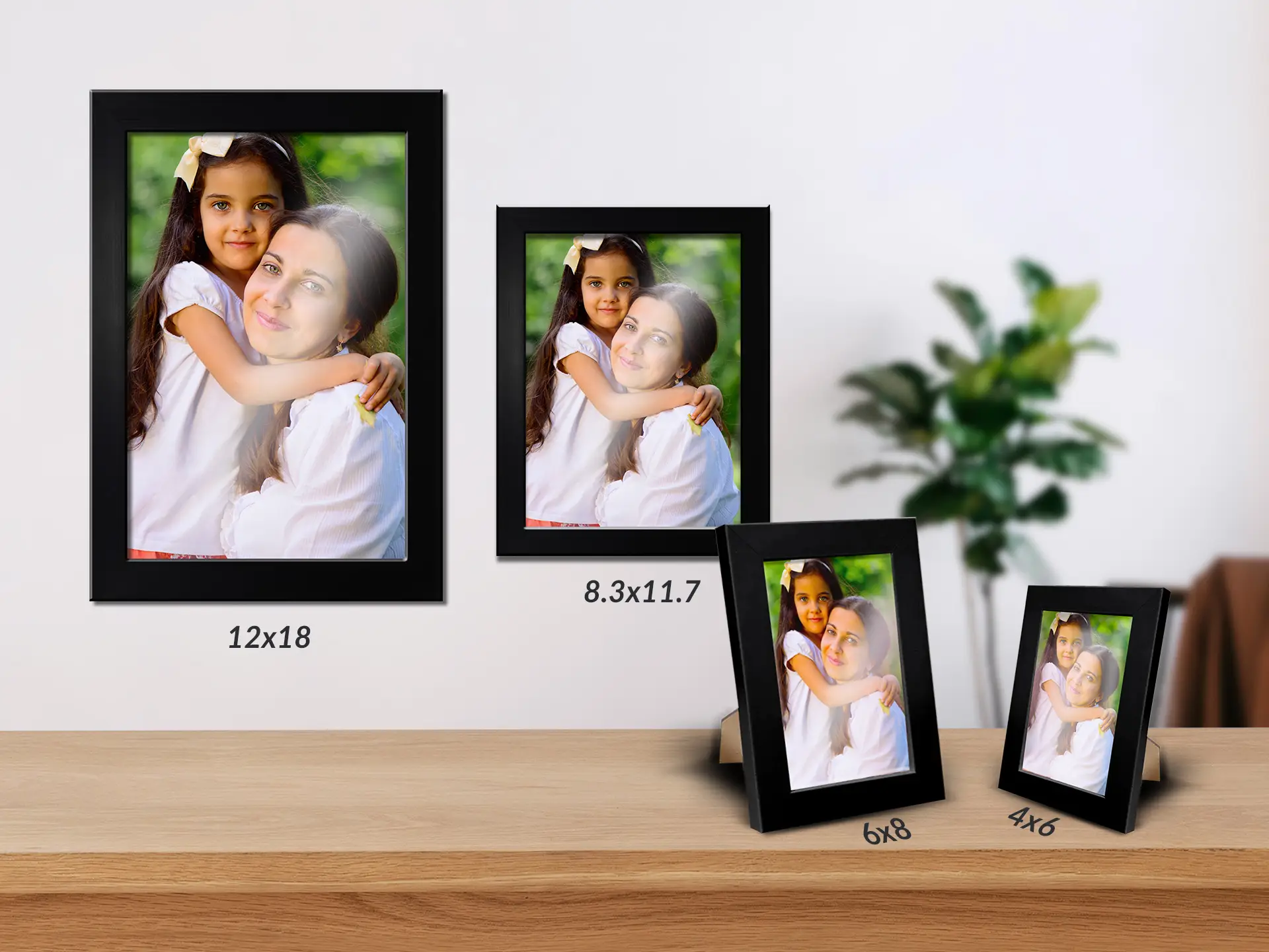 Personalized Frame Sizes