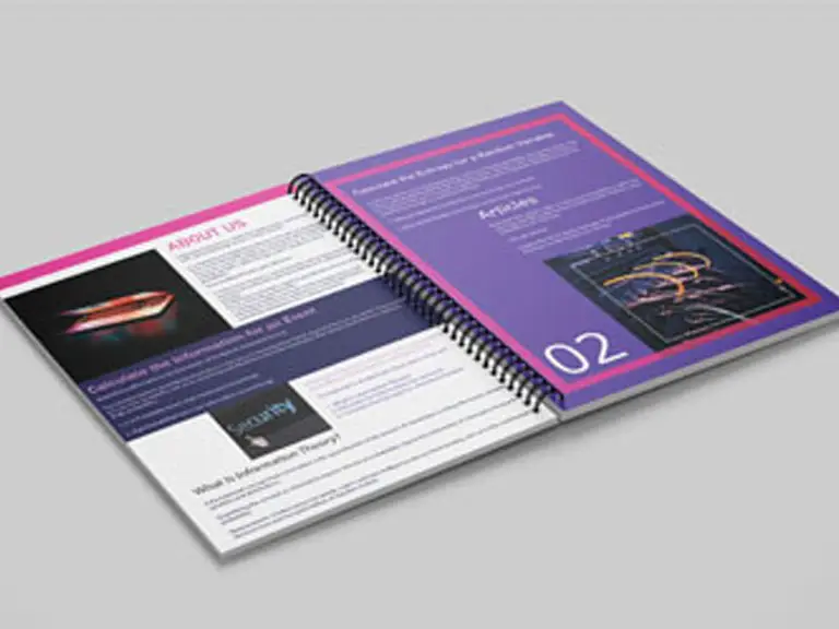 Soft Page Wiro Booklets - Same Day Delivery