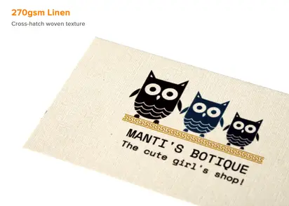 Linen Business Cards (PAPEL HILO) – JAM ART DESIGN
