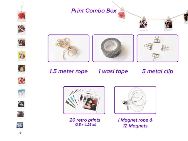 Print Combo Decor Box (incl 20 photos)