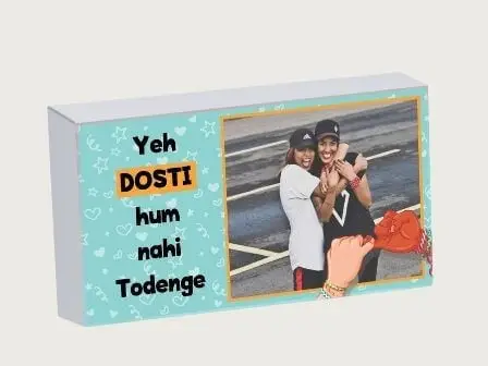 Personalized Yeh Dost Chocolate Box - 18 pcs 