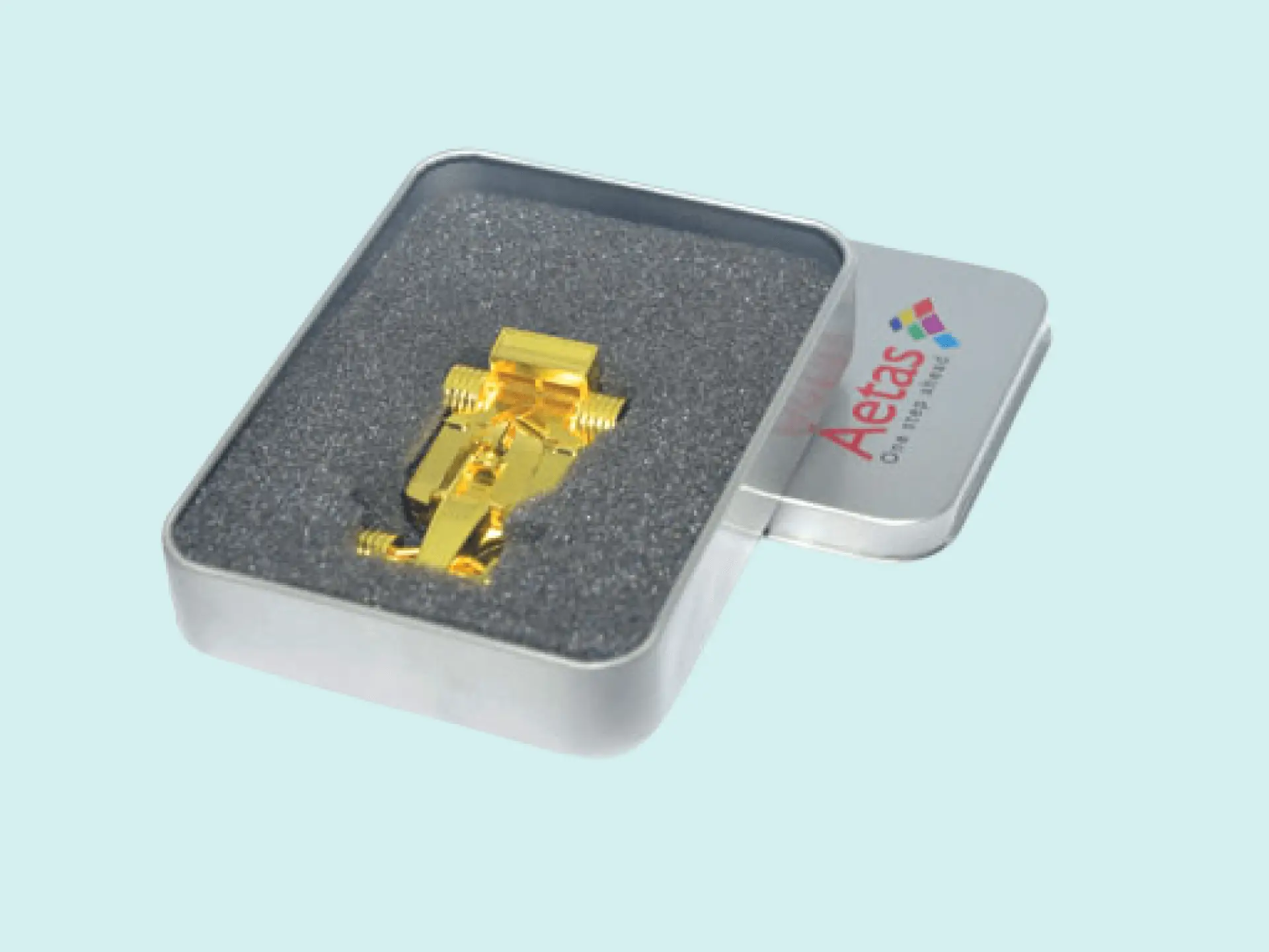 Customized Gold Pendrive 