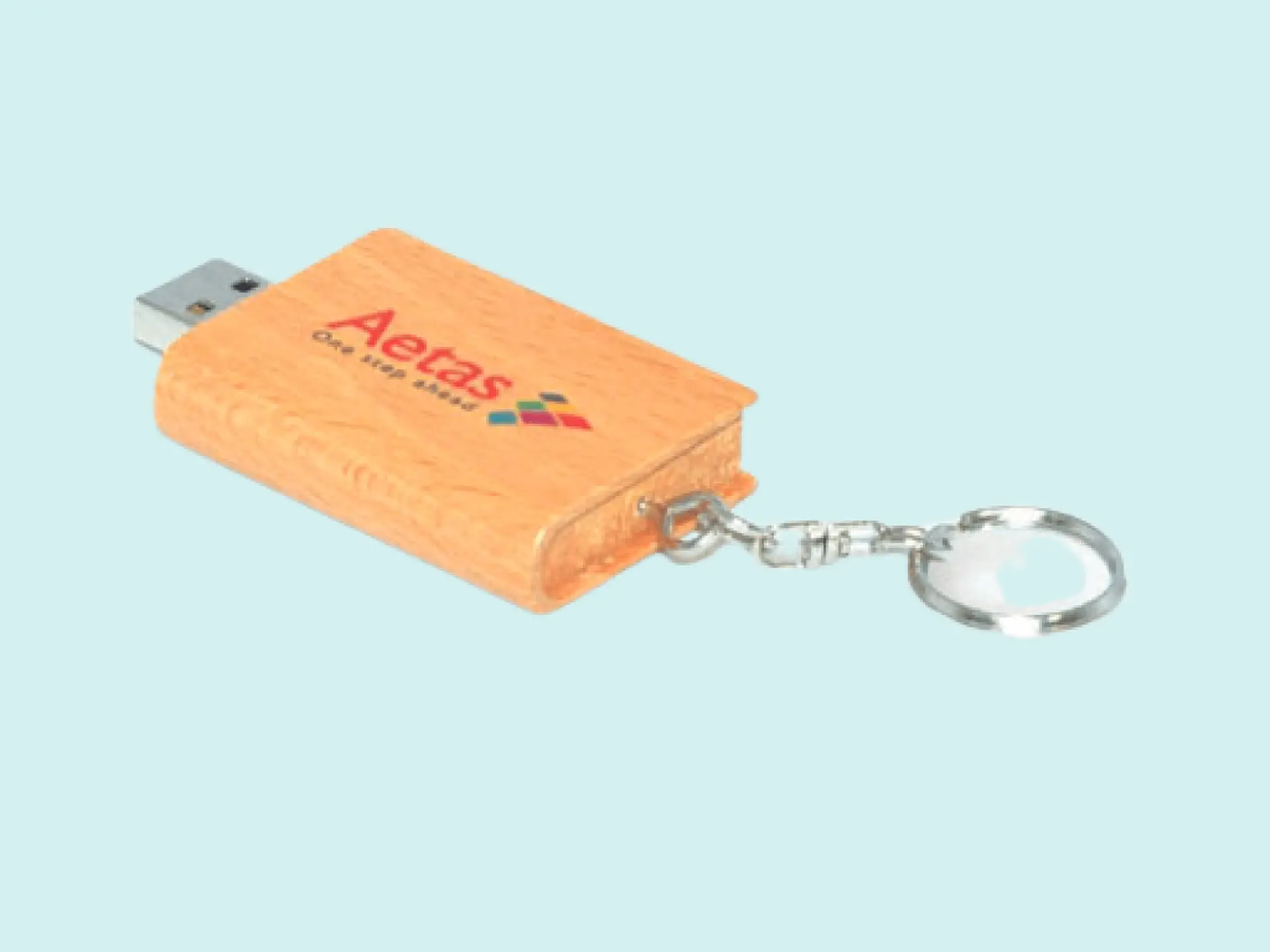 Customized Wooden finish Pendrive 