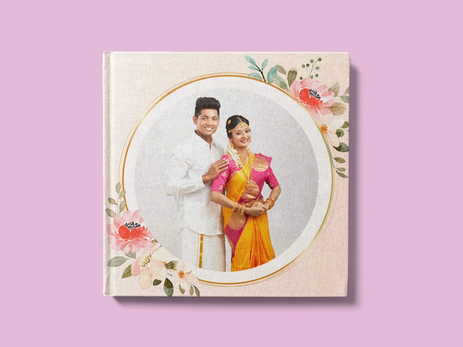 Personalized Minimal Celebration Wedding Photo Book