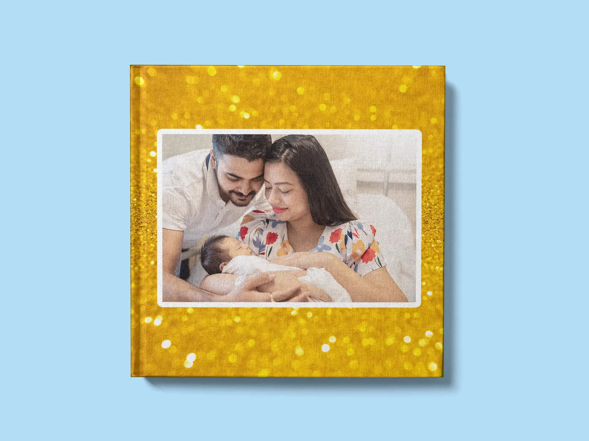 Personalized Golden Joy Photo Book
