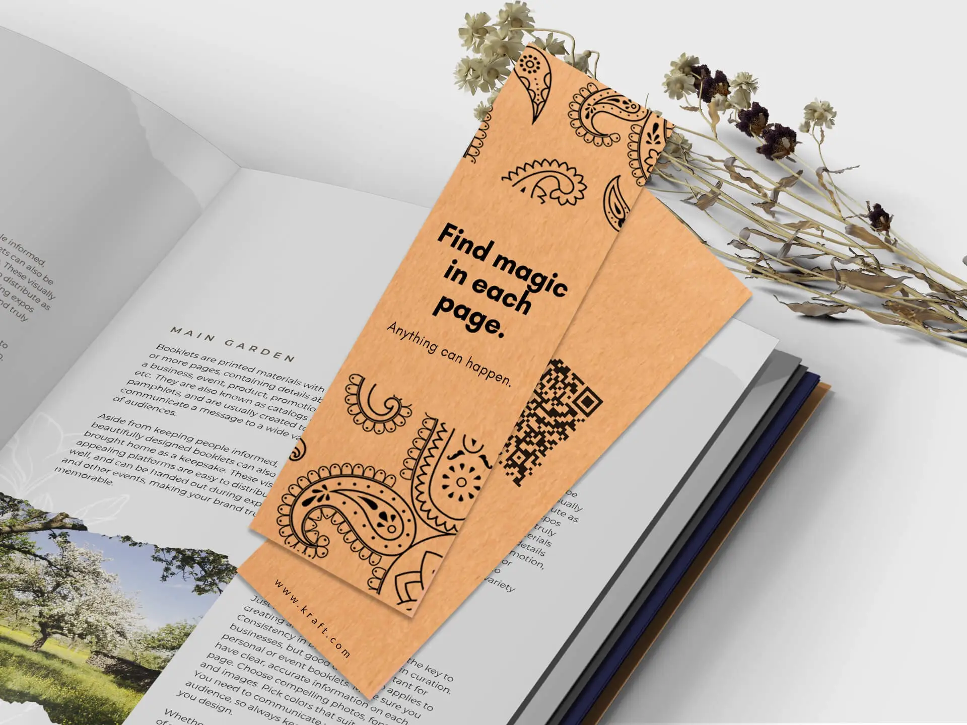 Eco-friendly Paper Bookmarks