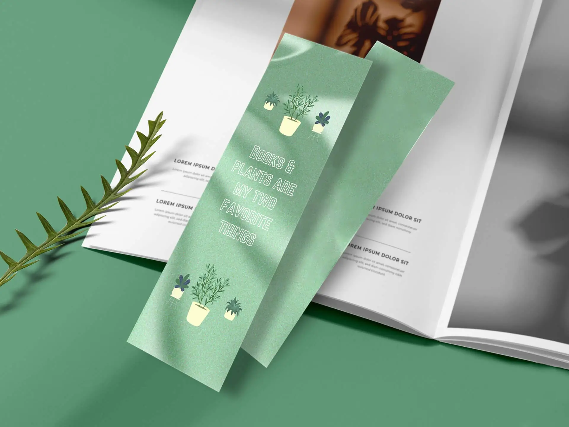 Laminated Paper Bookmarks