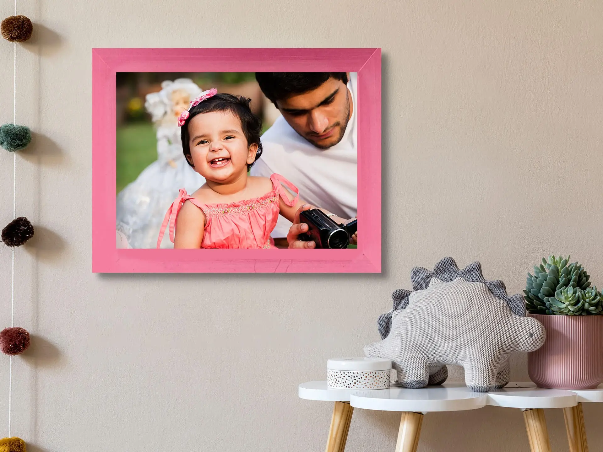 Personalized Coloured Photo Frames