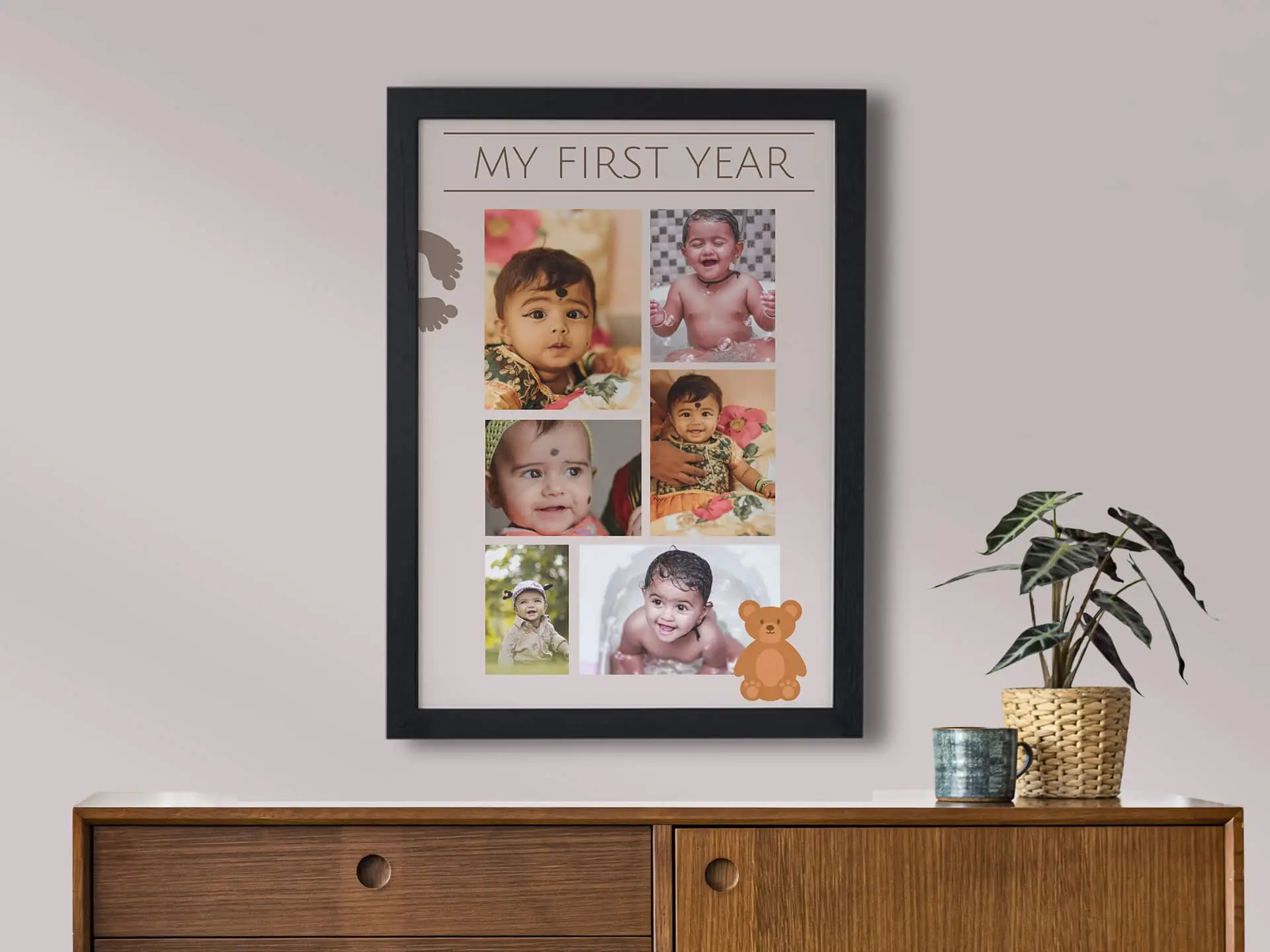 Personalized First Birthday Photo Frames