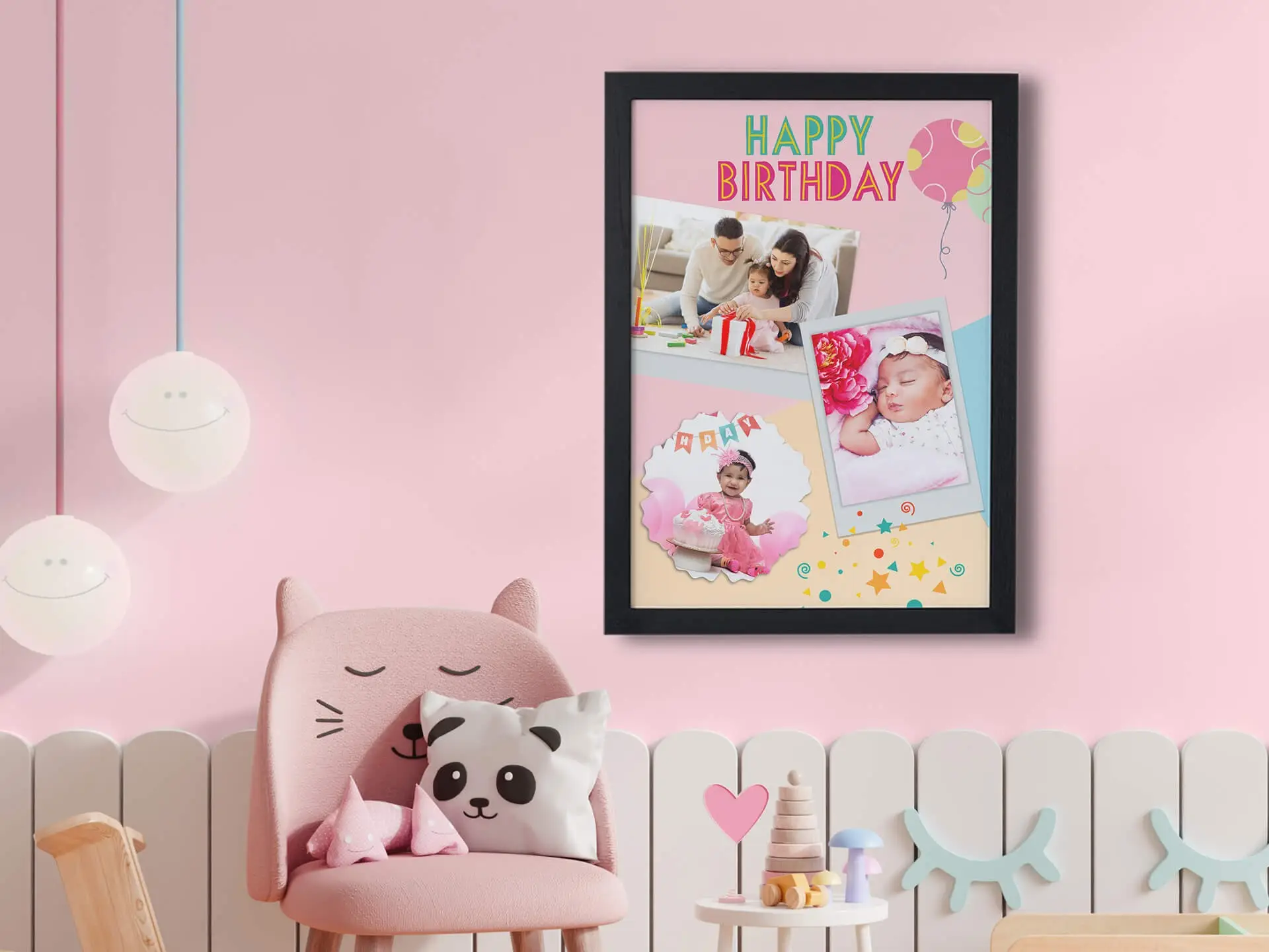 Personalized Happy Birthday Photo Frames