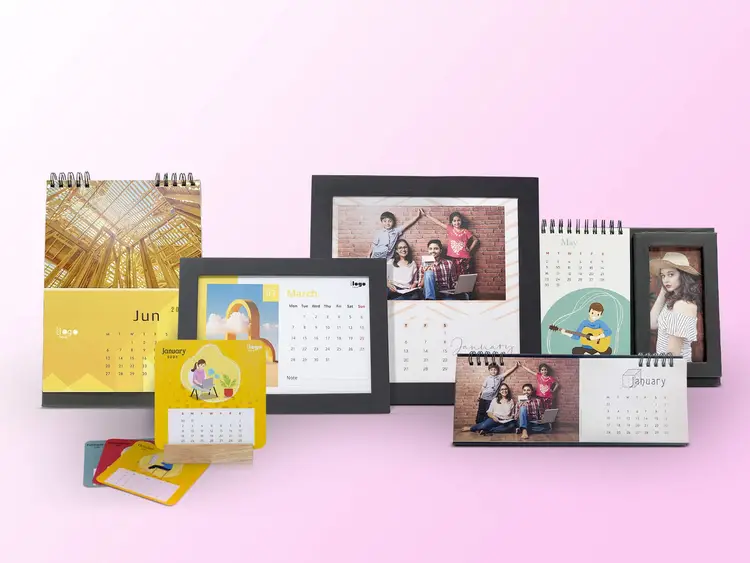 Buy Personalized Calendars & Diaries Online at Printo