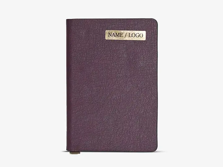 Custom Print Plum Purple Diary