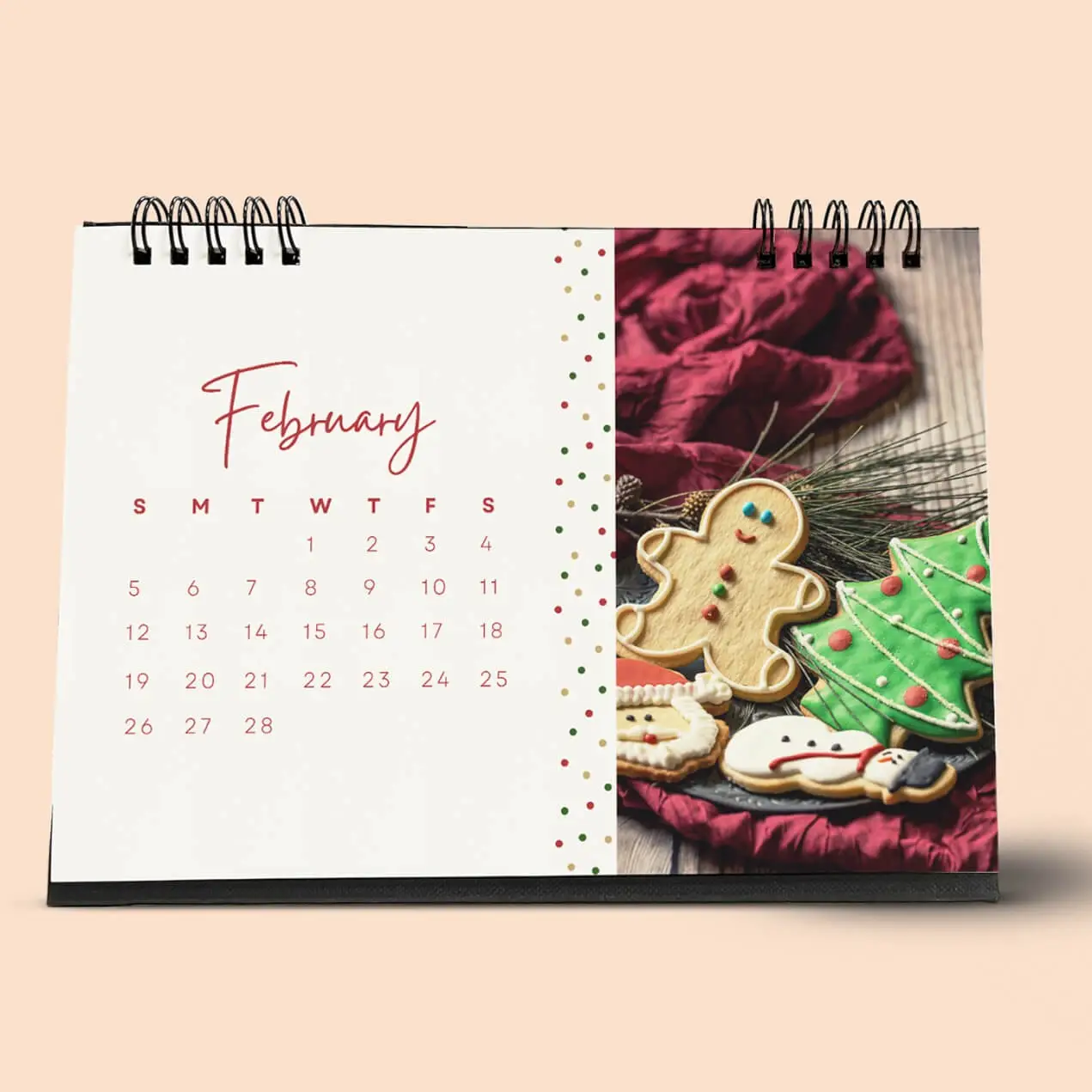 Express Delivery Personalized Desk Calendars 