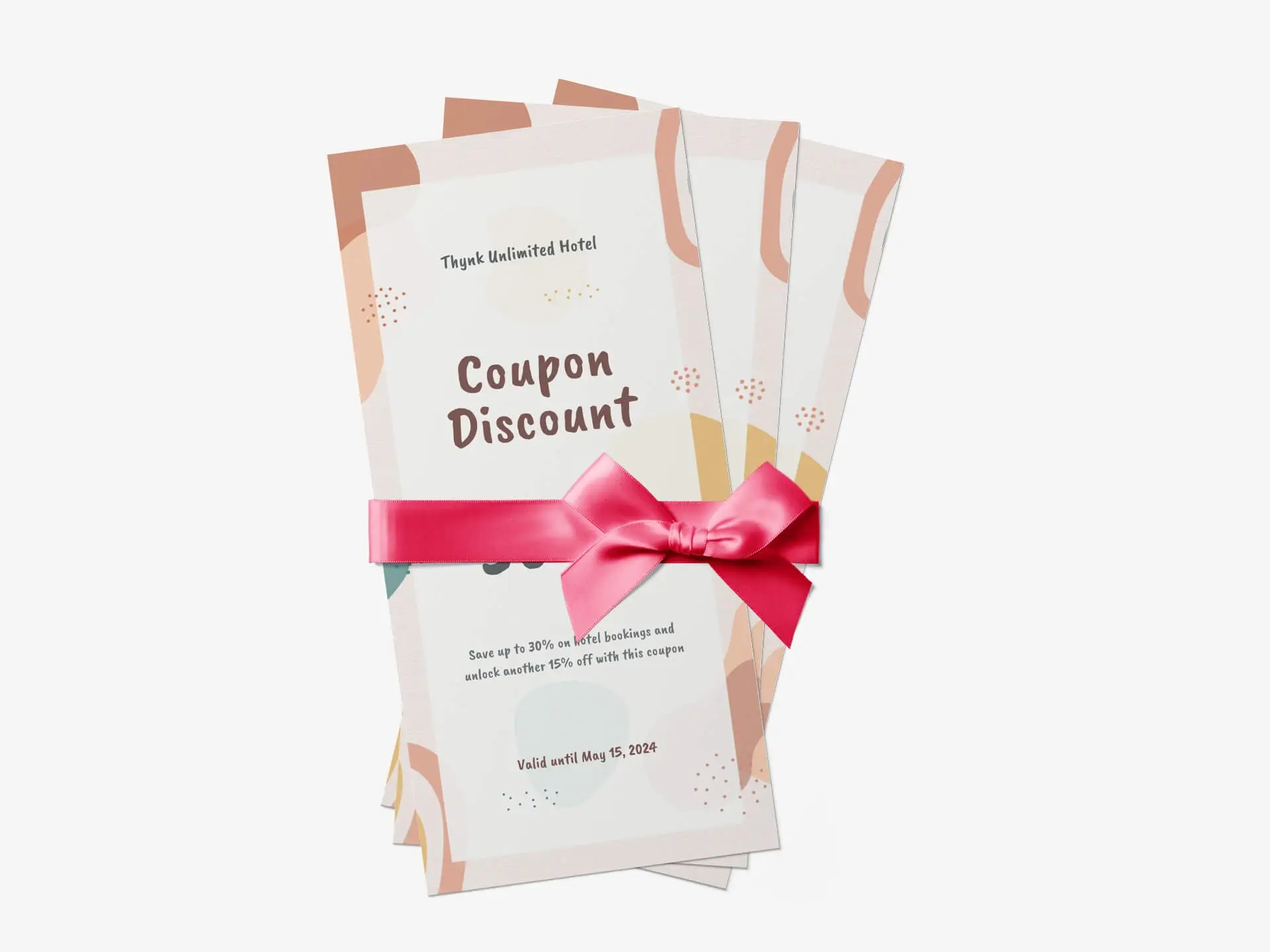 Personalized Gift Coupon Card