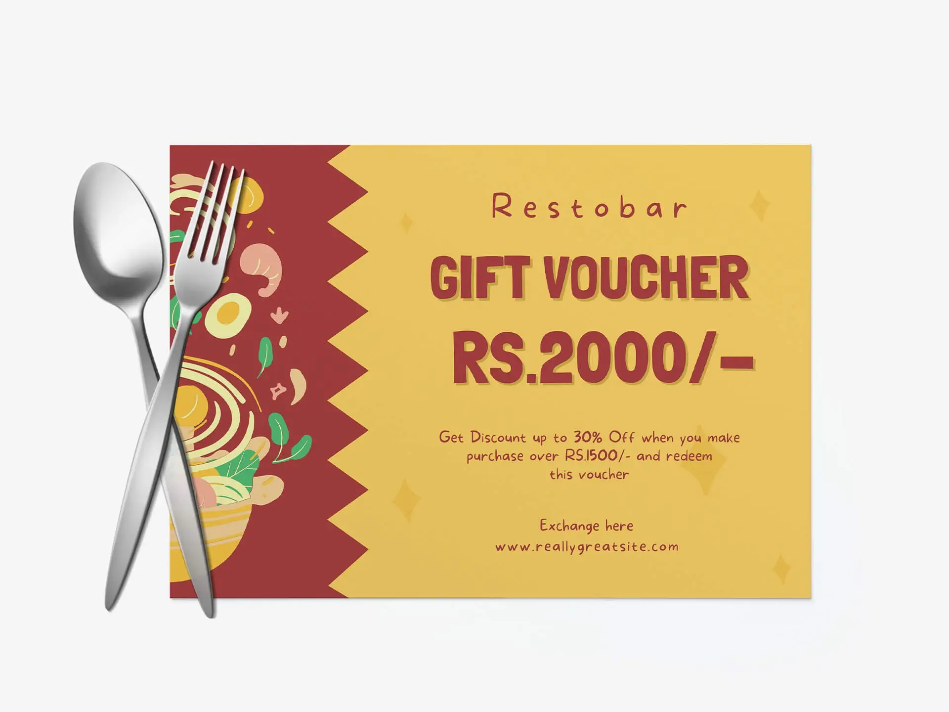 Personalized Voucher Card 