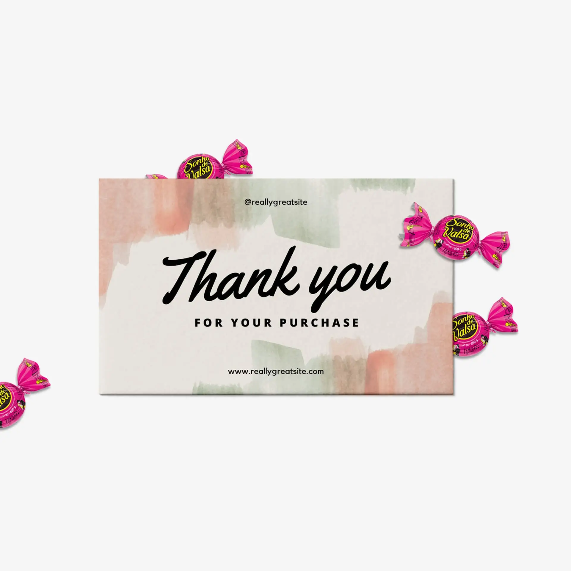 Personalized Rectangle Card 