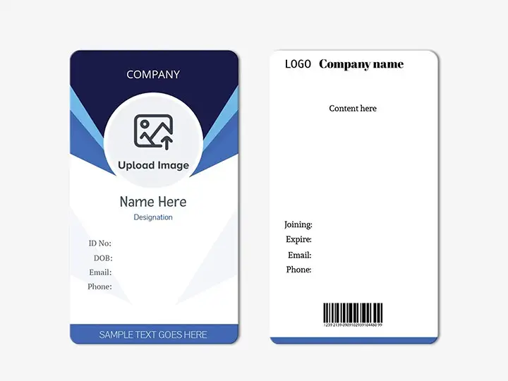 Employee ID Card Design