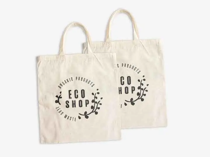 Customized Double Side Printed Cotton Bags