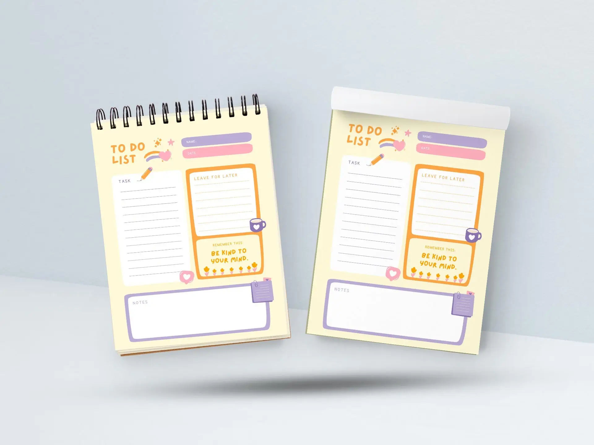 Personalized A6 Notepads