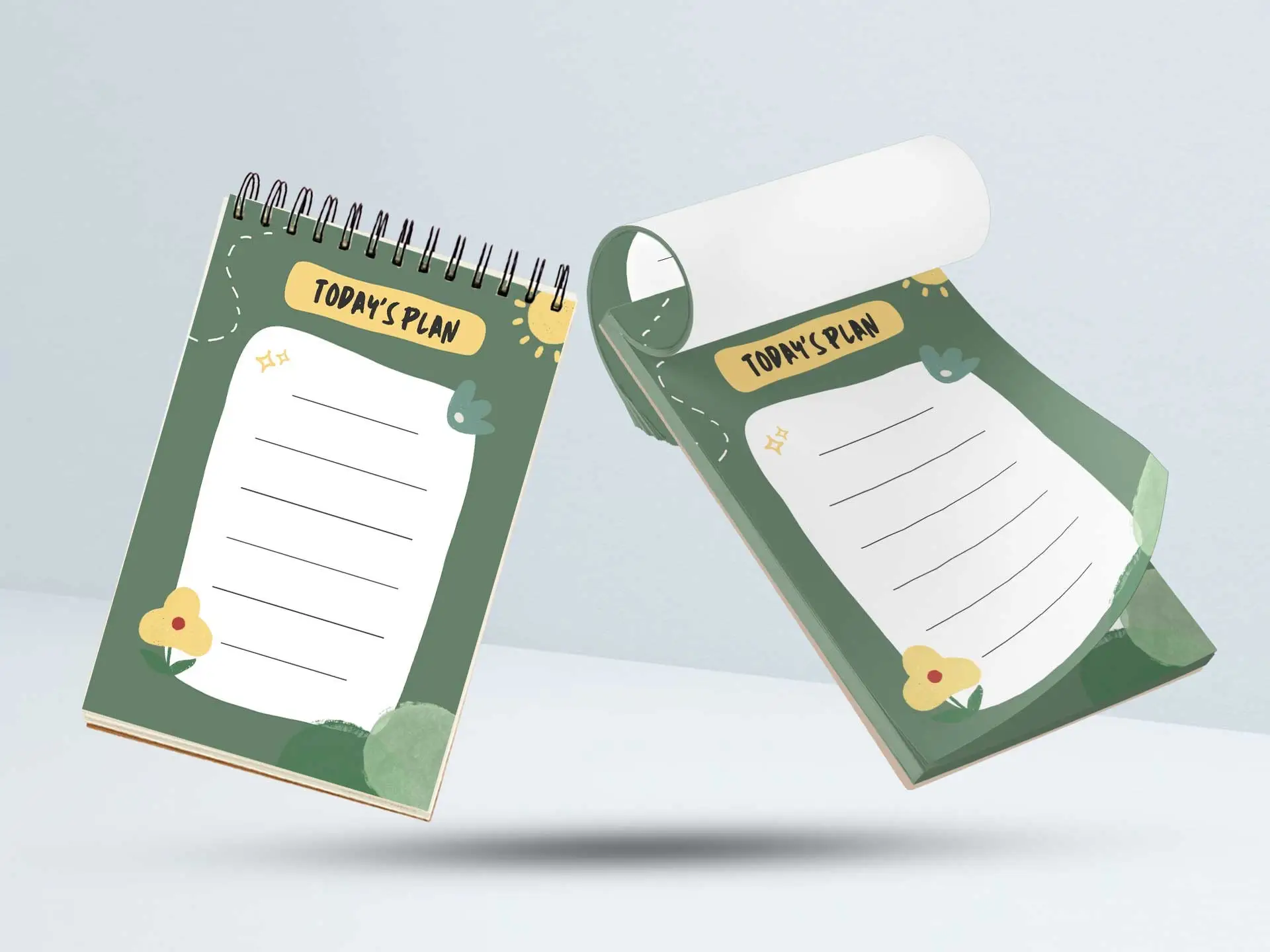Personalized 50 sheet Printed Notepads 