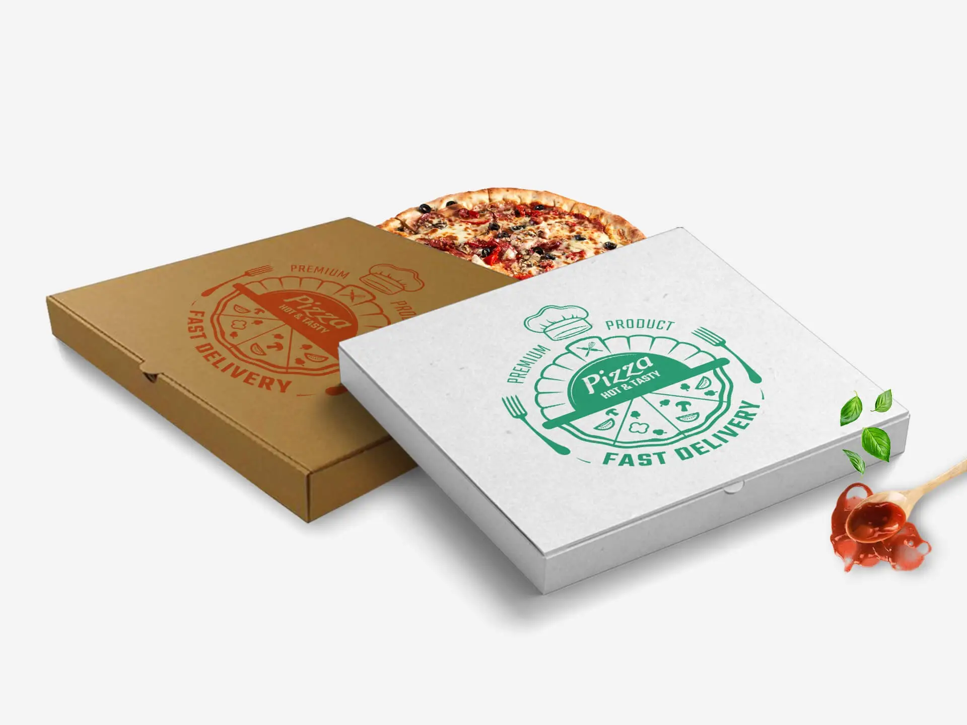 Customized Large Pizza Box