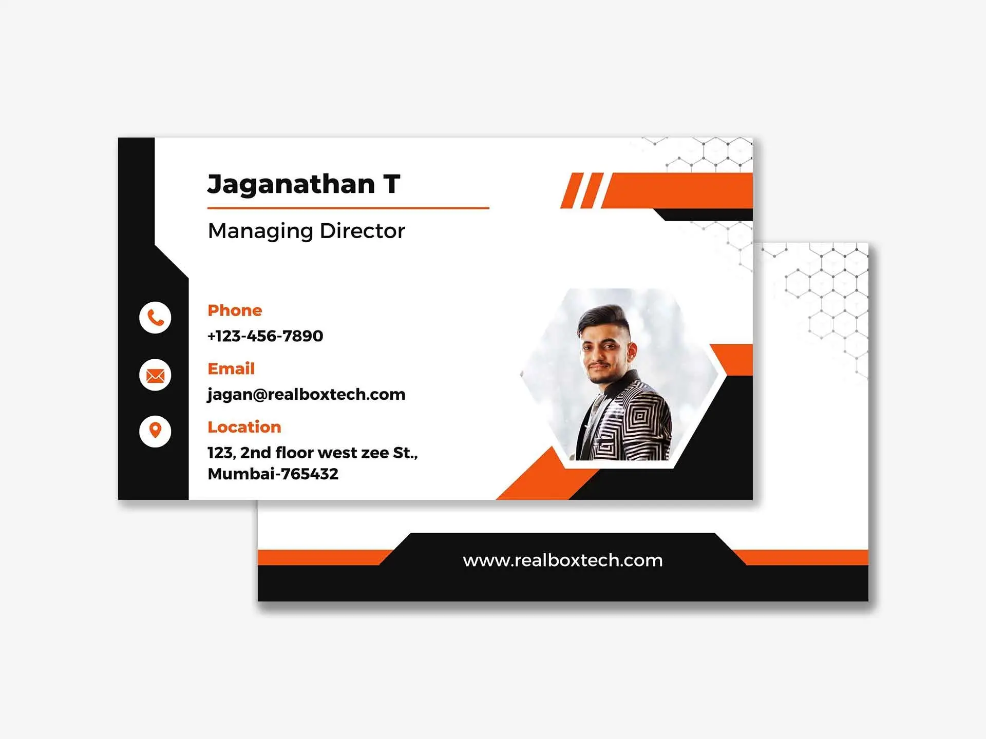 Rectangle Business Card