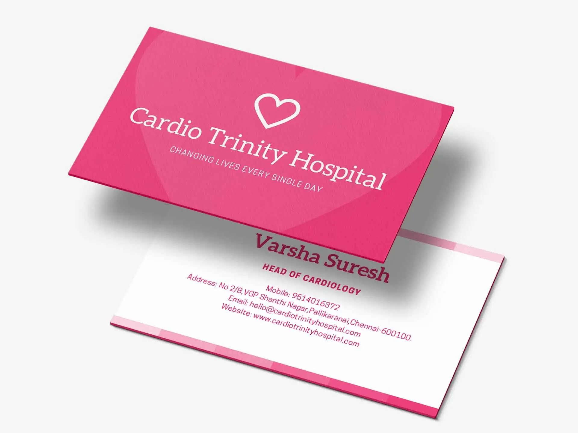 Personalized Medical Business Card Design