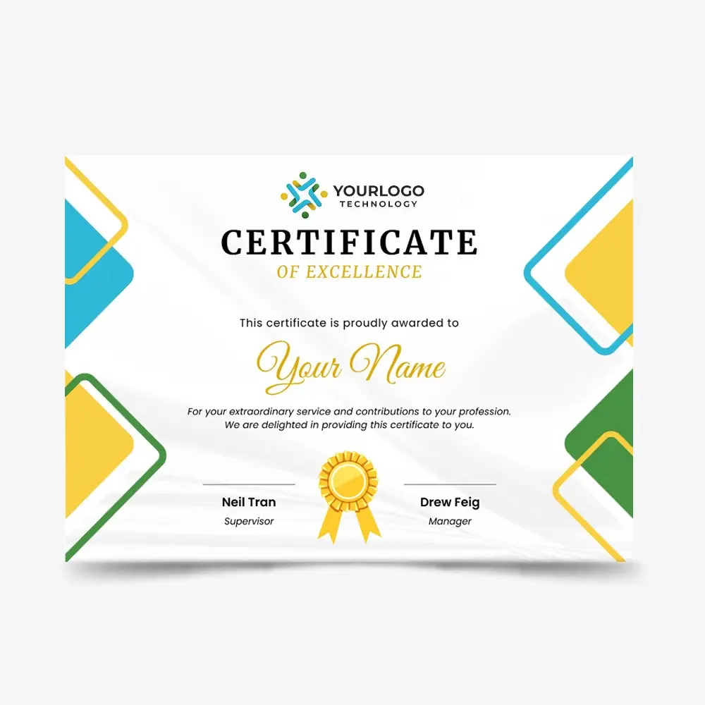 Personalized Certificate