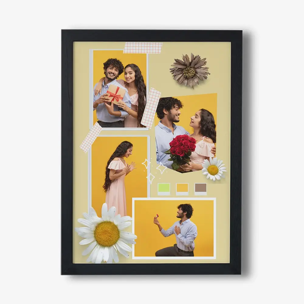 Personalized Sunflower Photo Frames